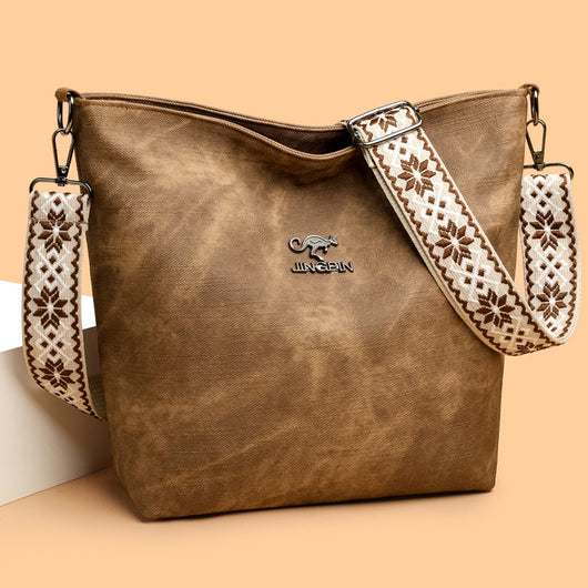 Bolsa Crossbody de Gran Capacidad Versátil