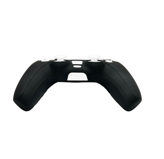 Blue silicone protective sleeve for a Sony PS5 game controller, featuring cutouts for buttons and joysticks. - Image 13