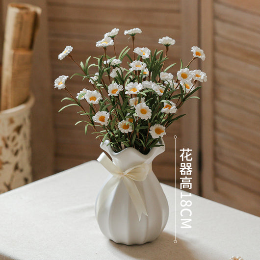 Ramo de Margaritas y Manzanilla Secas - Decoración Floral Retro Lujo Asequible - Image 8