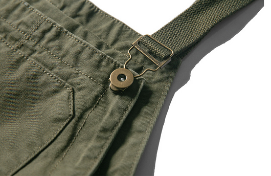 Pantalones Funcionales Retro Lavados de Color Sólido - Image 10