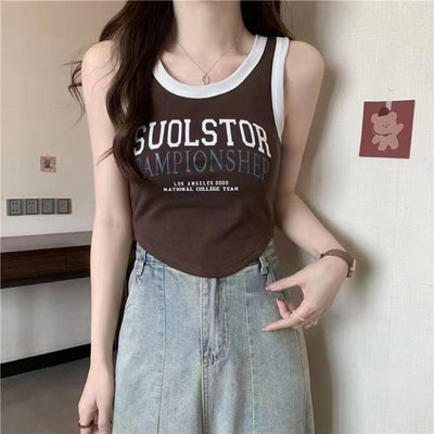 Camiseta Estampada con Letras para Verano - Image 4