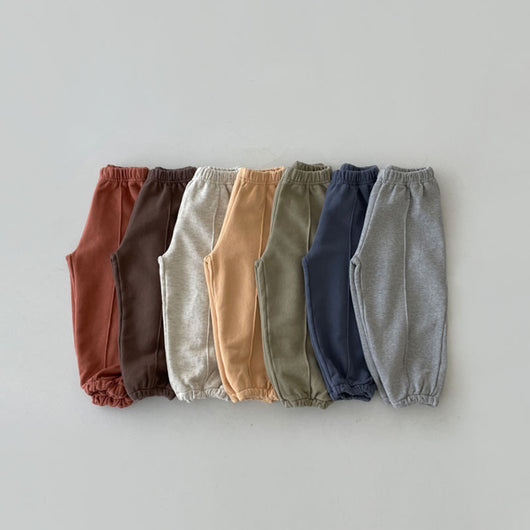 Pantalones Casuales Infantiles de Color Sólido - Estilo Coreano - Image 9
