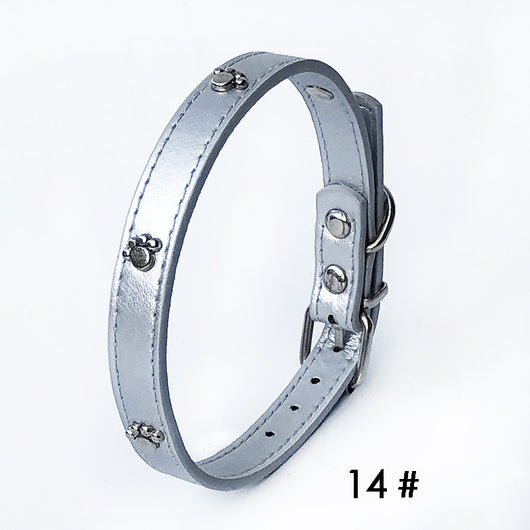 Pack de 10 Collares de Cuero PU 1.5" para Perros - Image 15