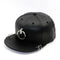 Gorra Hip Hop Coreana de Ala Plana Plateada con Personalidad