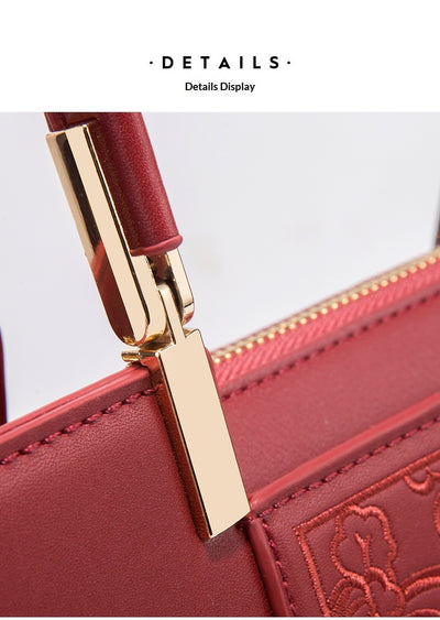Bolso Rojo de Lujo para Mujer Sofisticada - Image 10
