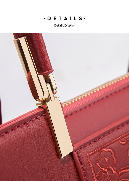 Bolso Rojo de Lujo para Mujer Sofisticada - Image 10