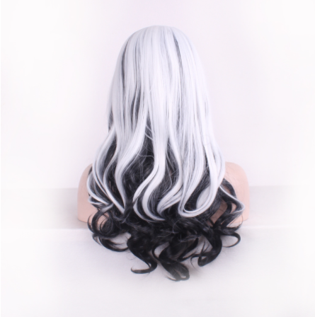 Peluca Rizada Multicolor Voluminosa para Cosplay y Disfraz - Image 8