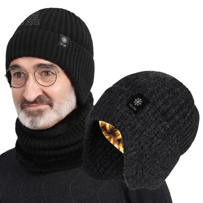 Gorro de Lana Térmico para Hombre - Protección Auditiva Invierno - Image 5