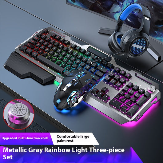Teclado Mecánico Gaming con Perilla de Control Ergonómica - Image 11