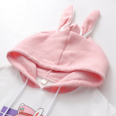 Suéter con capucha de manga larga para mujer - Image 9