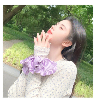 Aro Plisado Oversized Estilo Ballet Coreano para el Cabello - Image 25