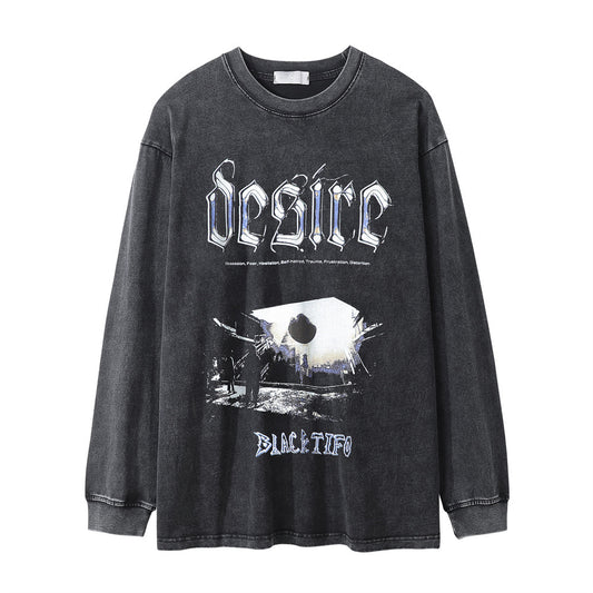 Camiseta Suelta Clásica para Hombre