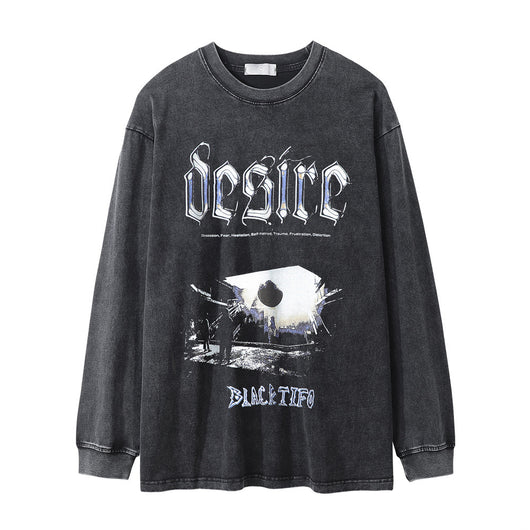 Camiseta Suelta Clásica para Hombre