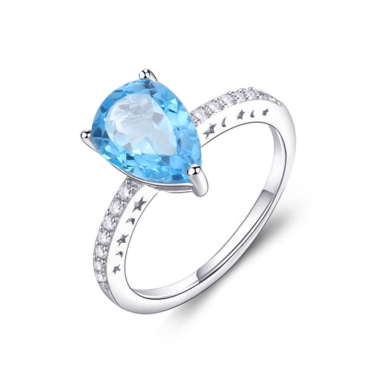 Anillo de Plata Esterlina con Piedra Natural - Diseño Minimalista - Image 10