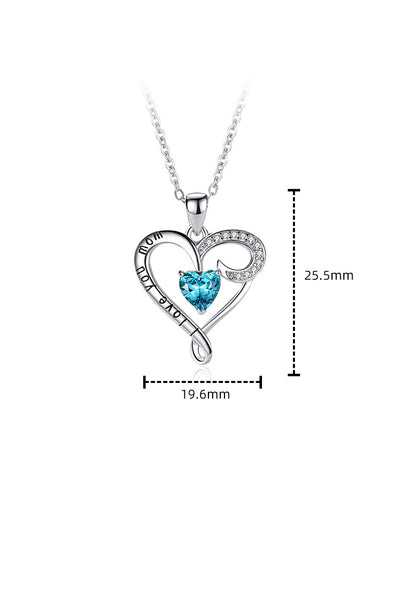 Elegante Colgante de Diamante Azul para Mujeres - Image 6