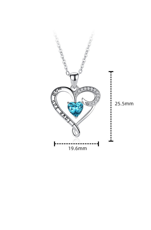 Elegante Colgante de Diamante Azul para Mujeres - Image 6