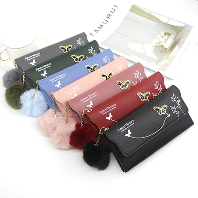 Billetera para Dama con Lazo y Cabello Largo - Image 3