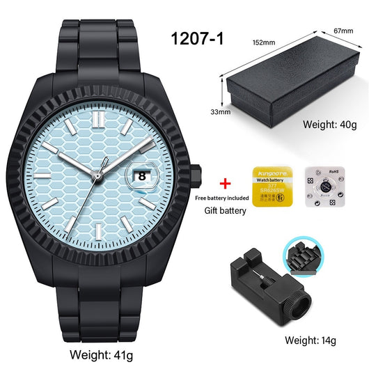 Reloj de Hombre Elegante con Esfera Grande - Diseño Ejecutivo Profesional - Image 2