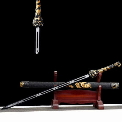 Sable Dao Tradicional Forjado en Acero Manganeso Alto - Réplica Histórica Jinyiwei sin Filo - Image 4