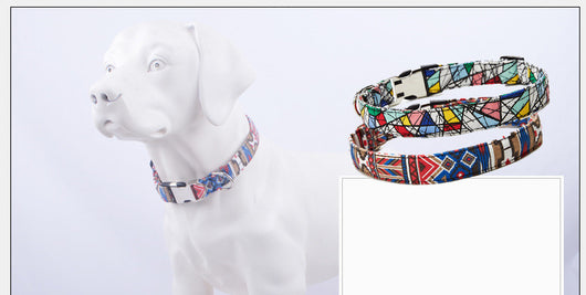 Collar para Mascota de Estilo Étnico con Hebilla de Metal - Image 8