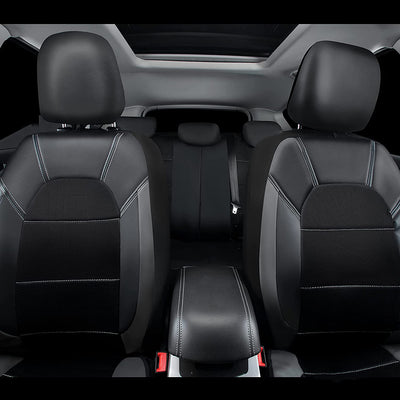 Funda de Asiento de Auto con Costura Sándwich en Cuero PU Premium - Image 34