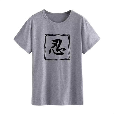 Playera con Caracteres Chinos Impresos Digital