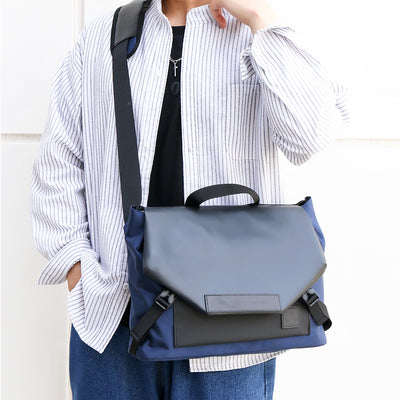 Bolsa Mensajera de Cuero Vintage para Hombre - Maletín Crossbody Ejecutivo de Gran Capacidad - Image 7