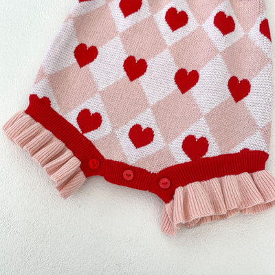 Abrigo Tejido de Manga Larga con Detalles de Corazón para Bebé Niña - Colección Otoño - Image 11