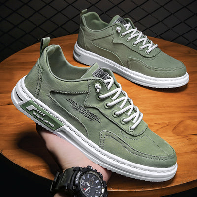 Zapatos de Lona Transpirables Primavera para Hombre - Tenis Deportivos Casuales Antideslizantes