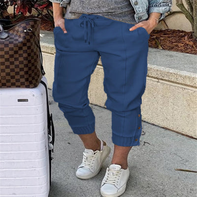 Pantalones Casuales de Mujer en Colores Lisos - Image 7