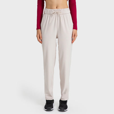 Pantalones Rectos Cintura Elástica Ajustable para Mujer - Image 5
