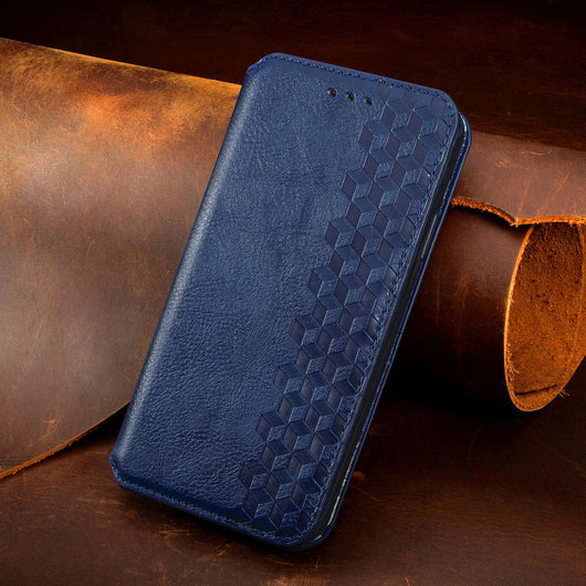 Funda de Cuero Integral para Teléfono - Color Sólido - Image 7