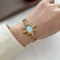Reloj Retro Octagonal con Diseño de Estrella
