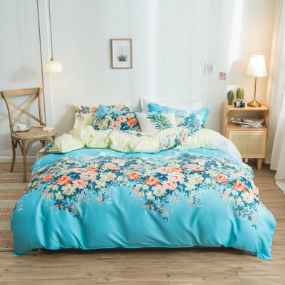 Juego de Cama Completo Algodón: Funda Nórdica, Sábanas y Almohada - Image 42