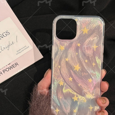 Funda Protectora Láser Degradado Estrella Ins - Paquete Completo