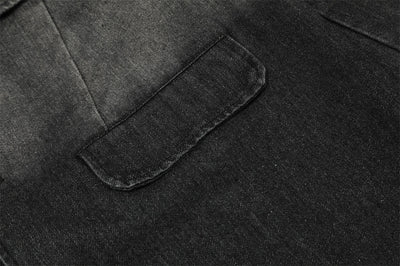 Chaqueta Denim con Degradado Tinta - Moda Casual Premium para Hombre - Image 8