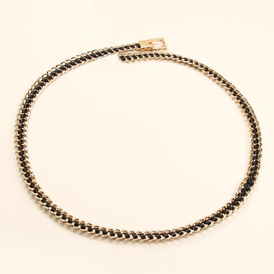Cinturón de Cadena Corporal Geométrico Coreano - Ajustable con Hebilla de Aguja - Image 6