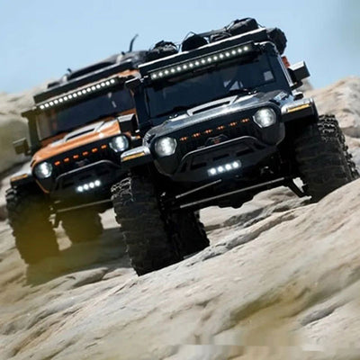 Vehículo Todoterreno de Control Remoto Leopardo 4x4 - Escalador de Rocas Eléctrico