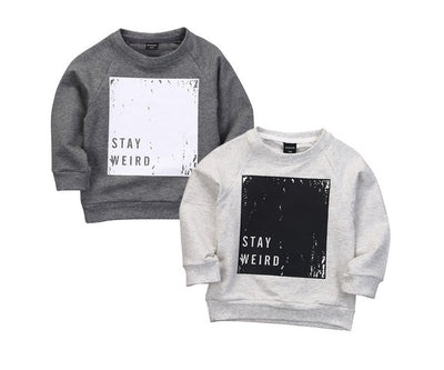 Suéter Deportivo Infantil con Estampado de Letras para Primavera y Otoño - Image 8