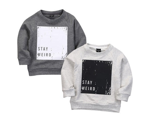 Suéter Deportivo Infantil con Estampado de Letras para Primavera y Otoño - Image 8
