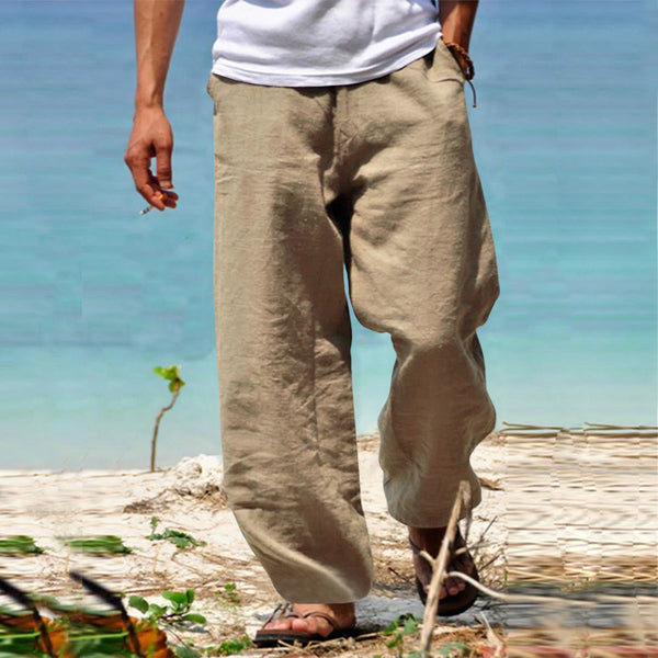Pantalones Rectos Anchos Hip Hop Light para Hombre