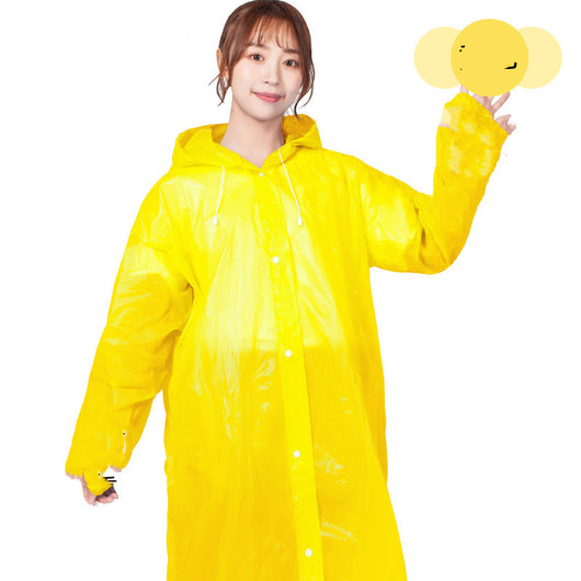 Impermeable Reforzado con Transparencia para Actividades al Aire Libre - Image 5