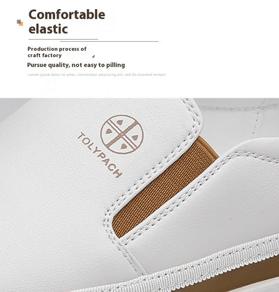 Zapatos Casuales de Cuero para Hombre sin Cordones - Image 22