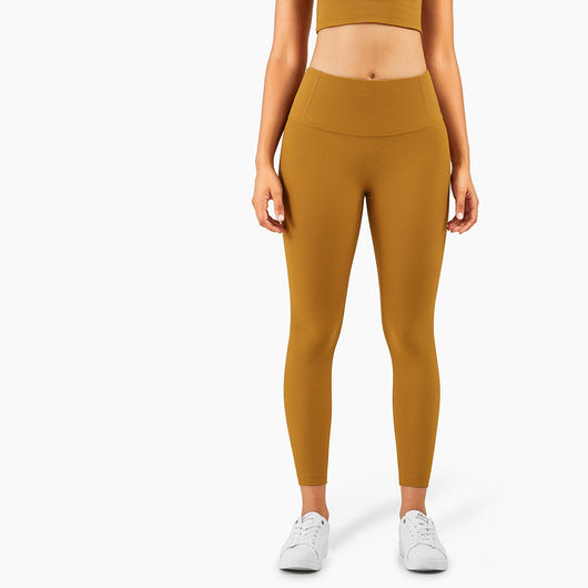 Leggings Nude de Cintura Alta con Textura Acanalada - Image 11