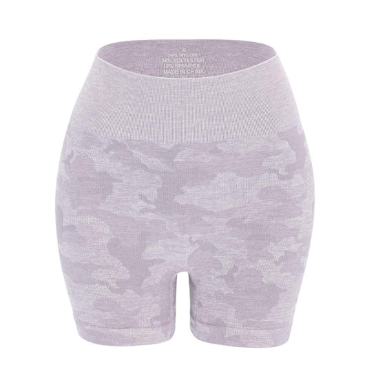 Shorts de Yoga Camuflaje Súper Elásticos sin Costuras - Image 11