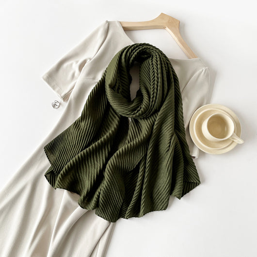 Pañuelo Mujer Algodón y Lino con Diseño Minimalista - Image 20