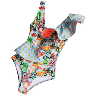 Traje de Baño Enterizo con Volantes Elegante - Image 10