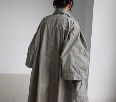 Abrigo Largo Tipo Gabardina para Mujer Talla Grande - Primavera y Otoño - Image 41