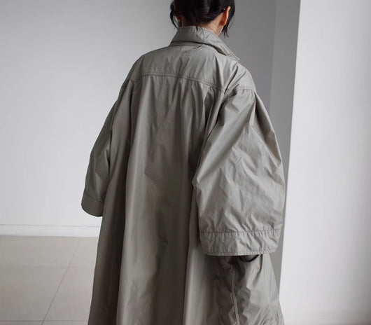 Abrigo Largo Tipo Gabardina para Mujer Talla Grande - Primavera y Otoño - Image 41