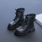 Botas Martin Infantiles de Cuero - Estilo Clásico Punta Redonda